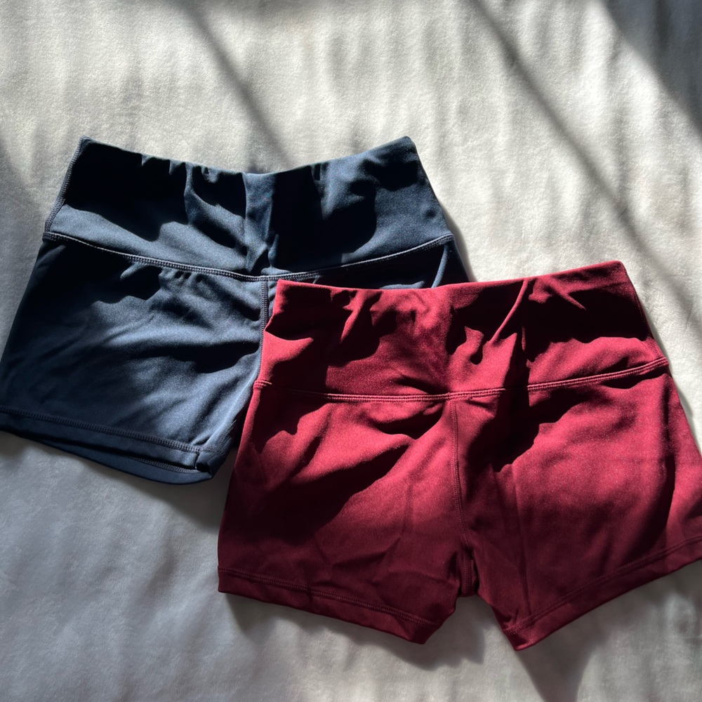 Sport Wear 2 Set Spandex Shorts